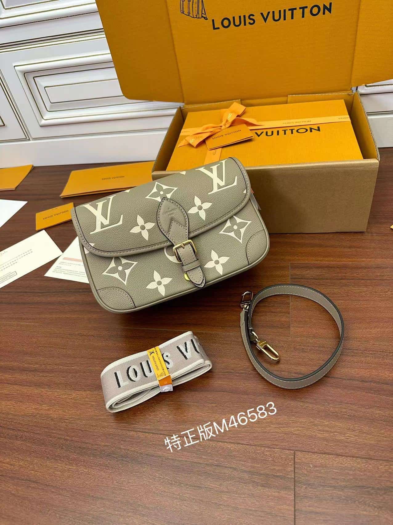Louis Vuitton Diane Monogram Empreinte Leather LB16224 (4)