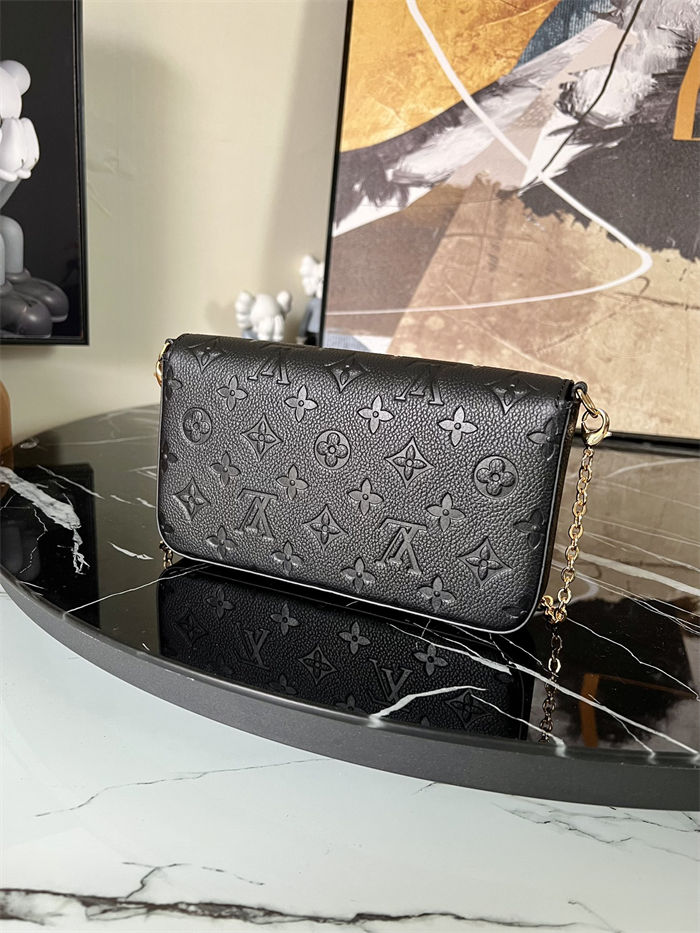 Louis Vuitton FÉLICIE POCHETTE Monogram Empreinte LB5138 (4)