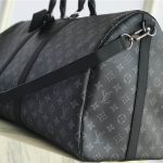 Louis Vuitton Keepall 55 Bandouliere Monogram Eclipse LB2651 (3)