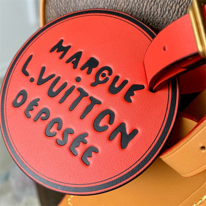 Louis Vuitton Keepall Bandoulière 25 Monogram Dust LB12919 (2)