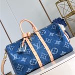 Louis Vuitton Keepall Bandoulière 45 Monogram Denim LB13987 (1)