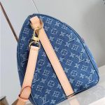 Louis Vuitton Keepall Bandoulière 45 Monogram Denim LB13987 (3)