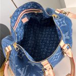 Louis Vuitton Keepall Bandoulière 45 Monogram Denim LB13987 (5)