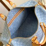 Louis Vuitton Keepall Bandoulière 45 Monogram Denim LB14500 (6)