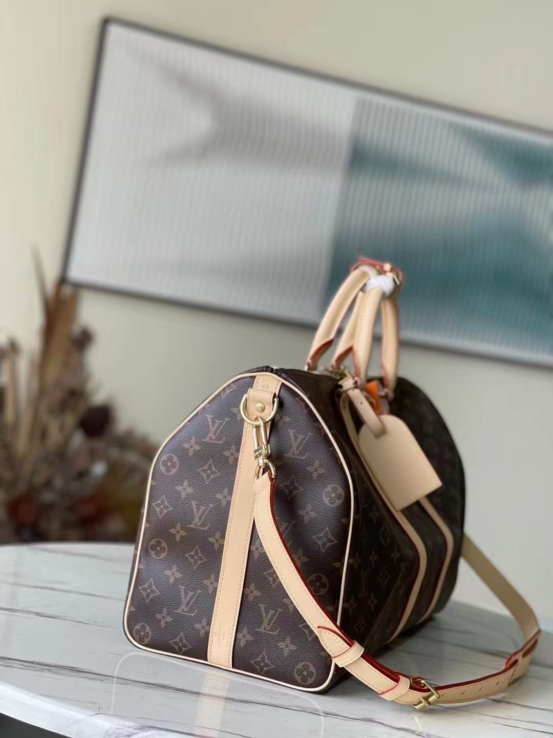Louis Vuitton Keepall Bandoulière 45 Monogram canvas LB16163 (2)