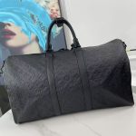 Louis Vuitton Keepall Bandoulière 50 Monogram Taurillon LB1381 (3)