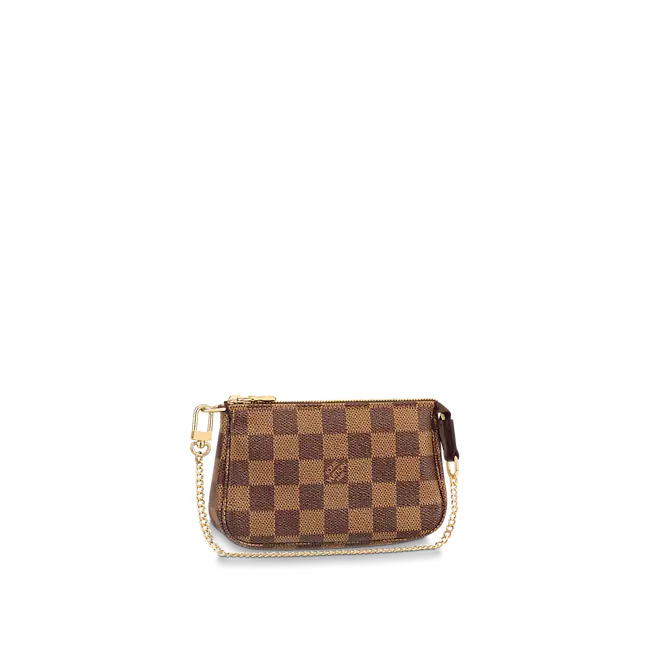 Louis Vuitton MINI POCHETTE ACCESSOIRES Damier Ebene LB5401 (1)