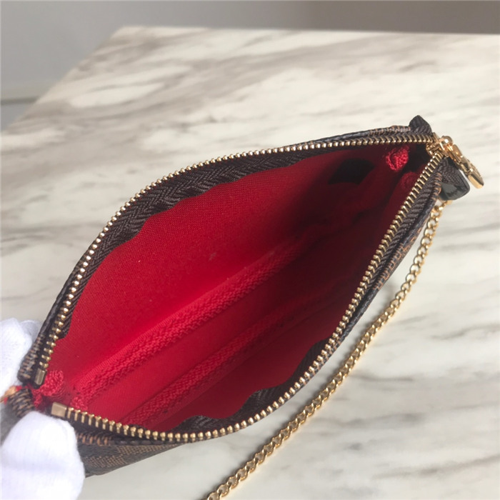 Louis Vuitton MINI POCHETTE ACCESSOIRES Damier Ebene LB5401 (5)