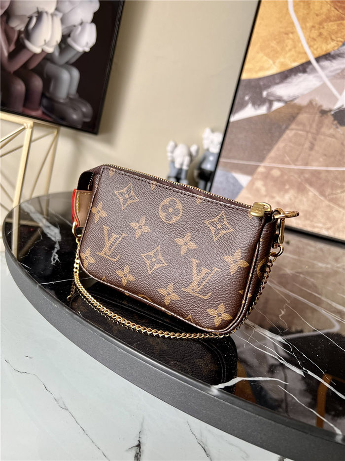 Louis Vuitton MINI POCHETTE ACCESSOIRES Monogram LB2089 (3)