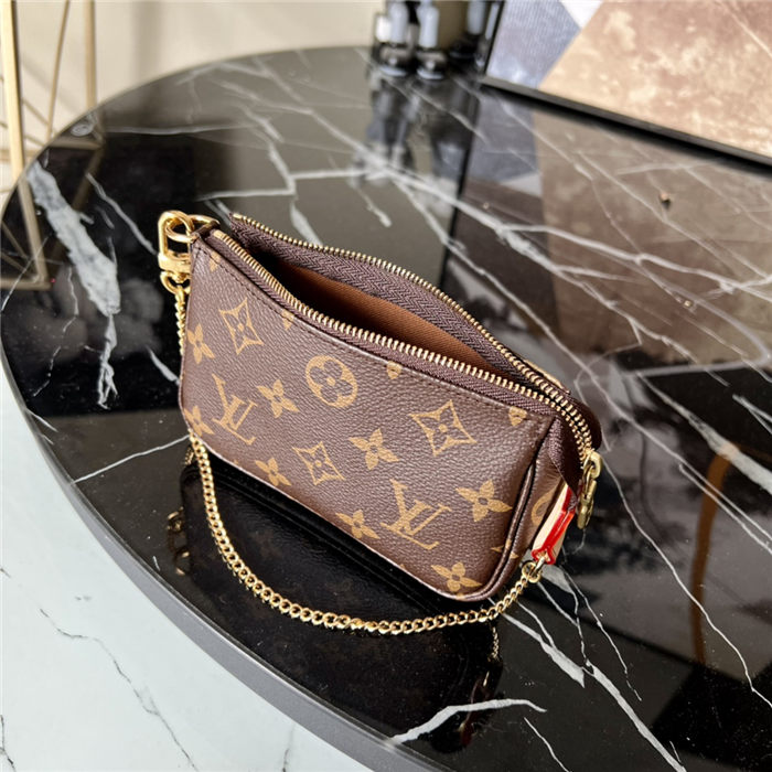 Louis Vuitton MINI POCHETTE ACCESSOIRES Monogram LB2089 (4)
