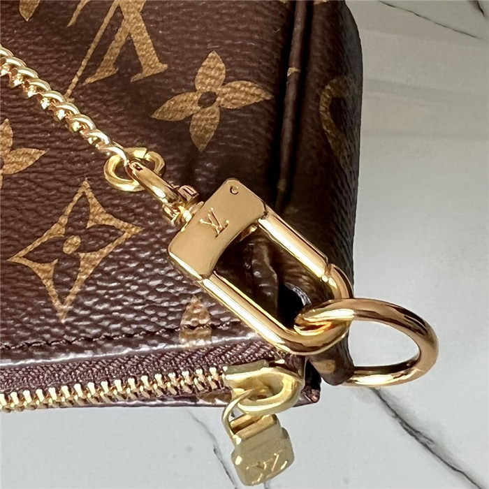 Louis Vuitton MINI POCHETTE ACCESSOIRES Monogram LB2089 (6)