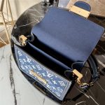 Louis Vuitton Mini Dauphine Denim LB9629 (6)