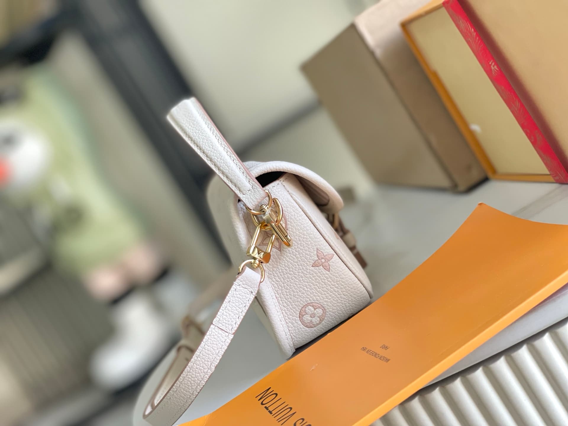 Louis Vuitton Nano Diane Embossed grained cowhide leather LB22406 (3)