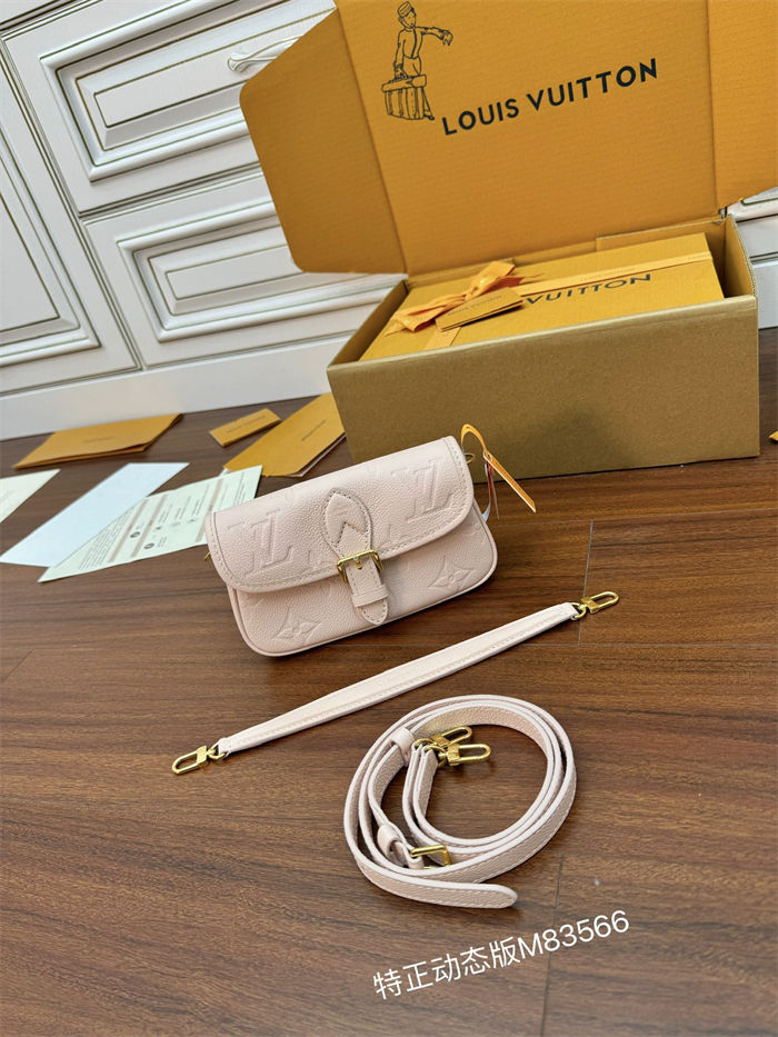 Louis Vuitton Nano Diane Monogram Empreinte leather LB11414 (2)