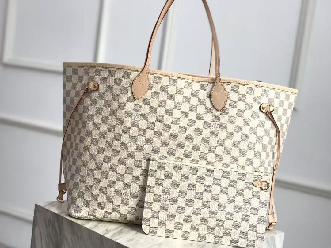 Louis Vuitton Neverfull GM Damier Azur LB16391 (1)