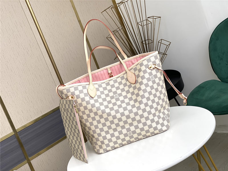Louis Vuitton Neverfull MM Damier Azur LB1640 (1)