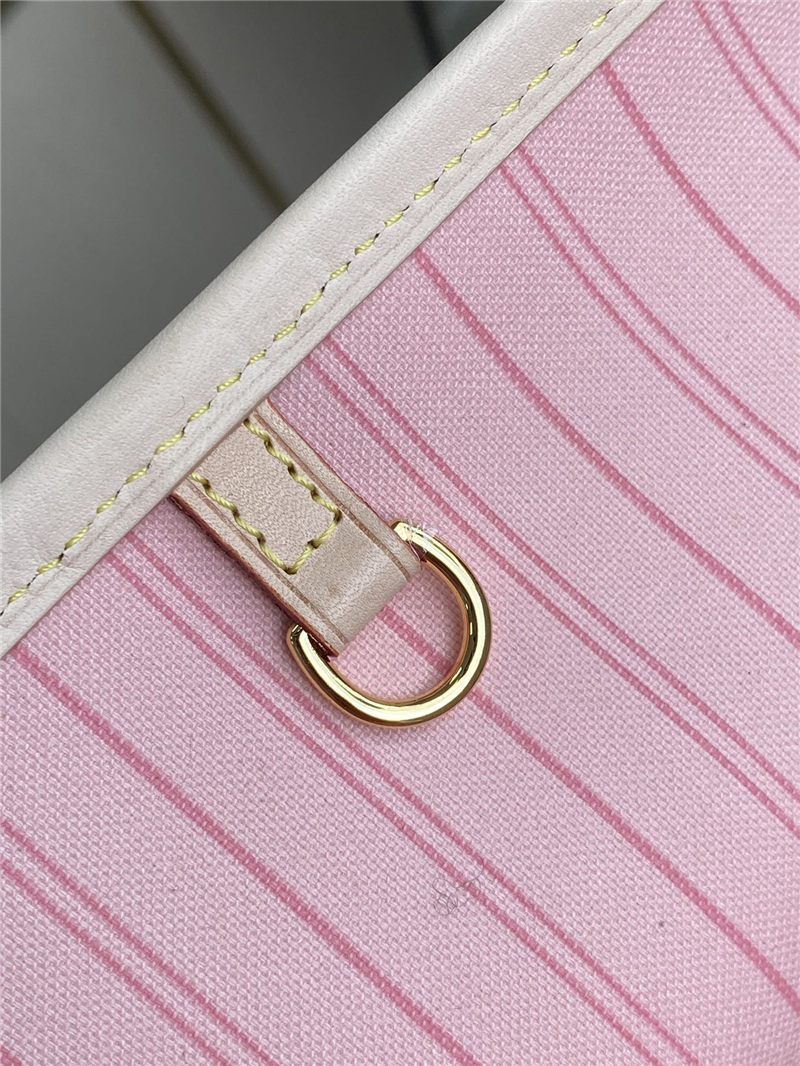 Louis Vuitton Neverfull MM Damier Azur LB1640 (5)