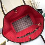 Louis Vuitton Neverfull MM Damier Ebene LB1690 (4)