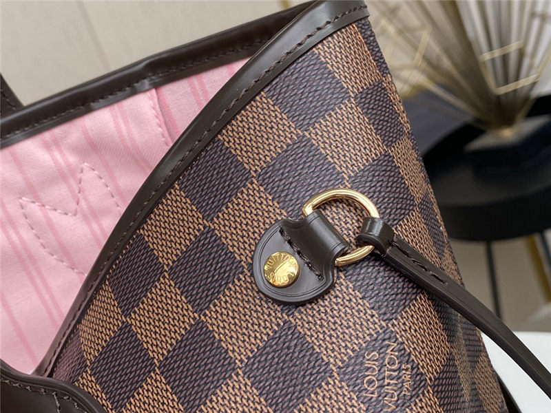 Louis Vuitton Neverfull MM Damier Ebene LB1694 (4)