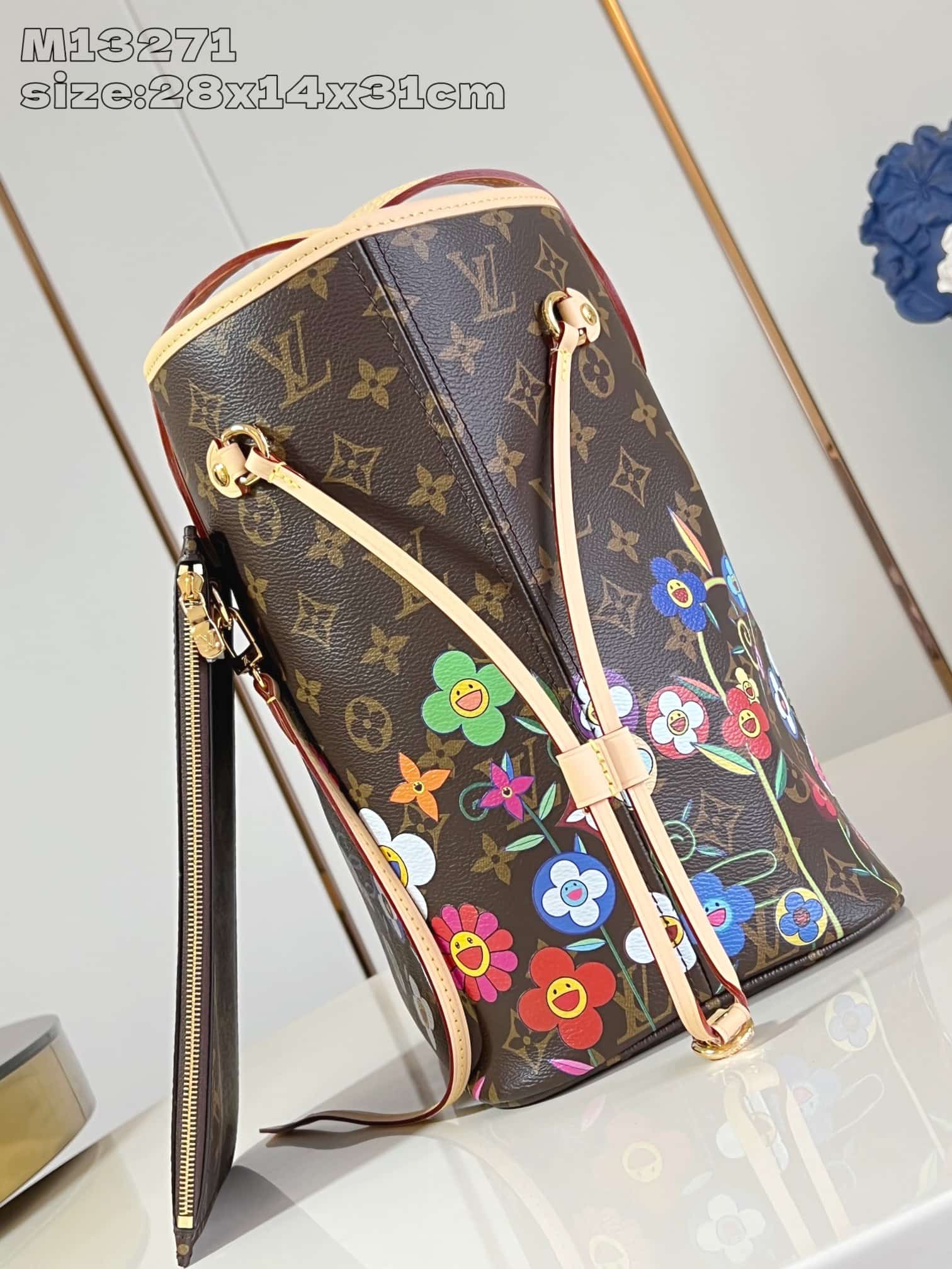 Louis Vuitton Neverfull MM Monogram LB16050 (2)