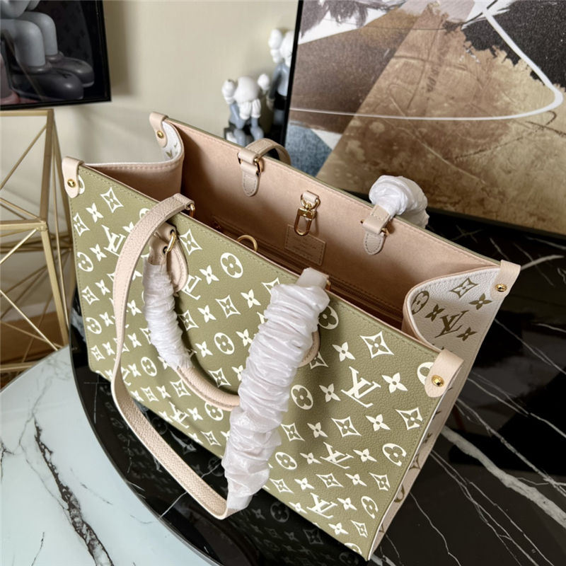 Louis Vuitton ONTHEGO MM cowhide LB9865 (2)