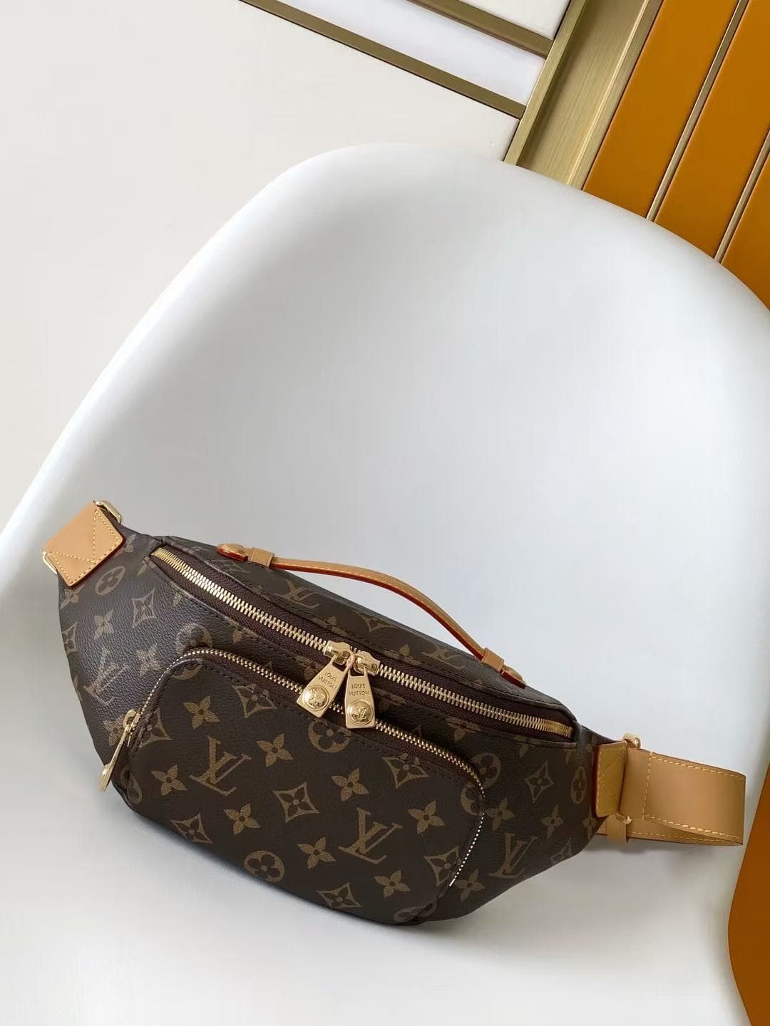 Louis Vuitton Rush Bumbag MONOGRAM ARCHIVE LB21670 (1)