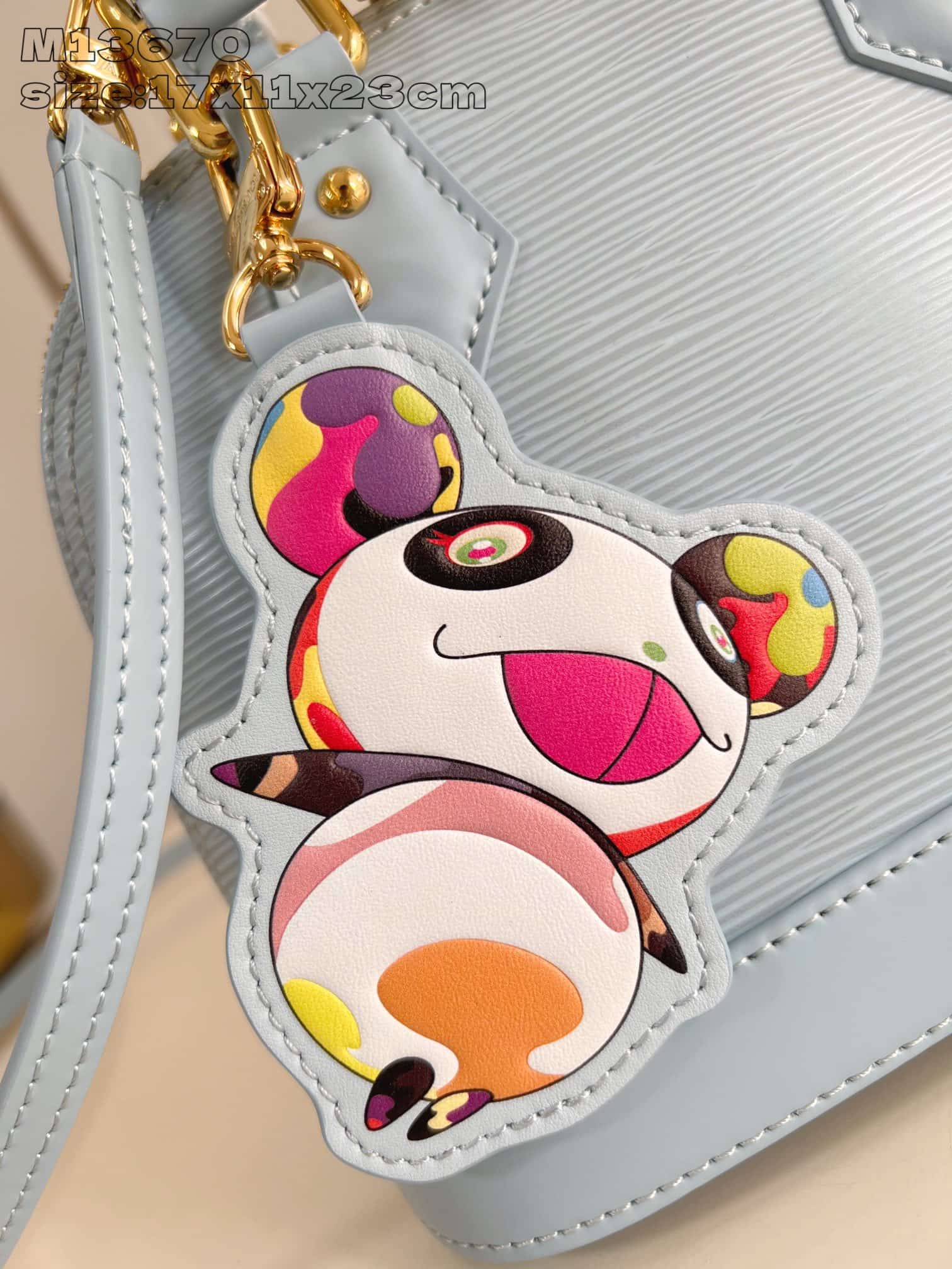 Louis Vuitton x Murakami Alma BB Epi grained LB16577 (3)