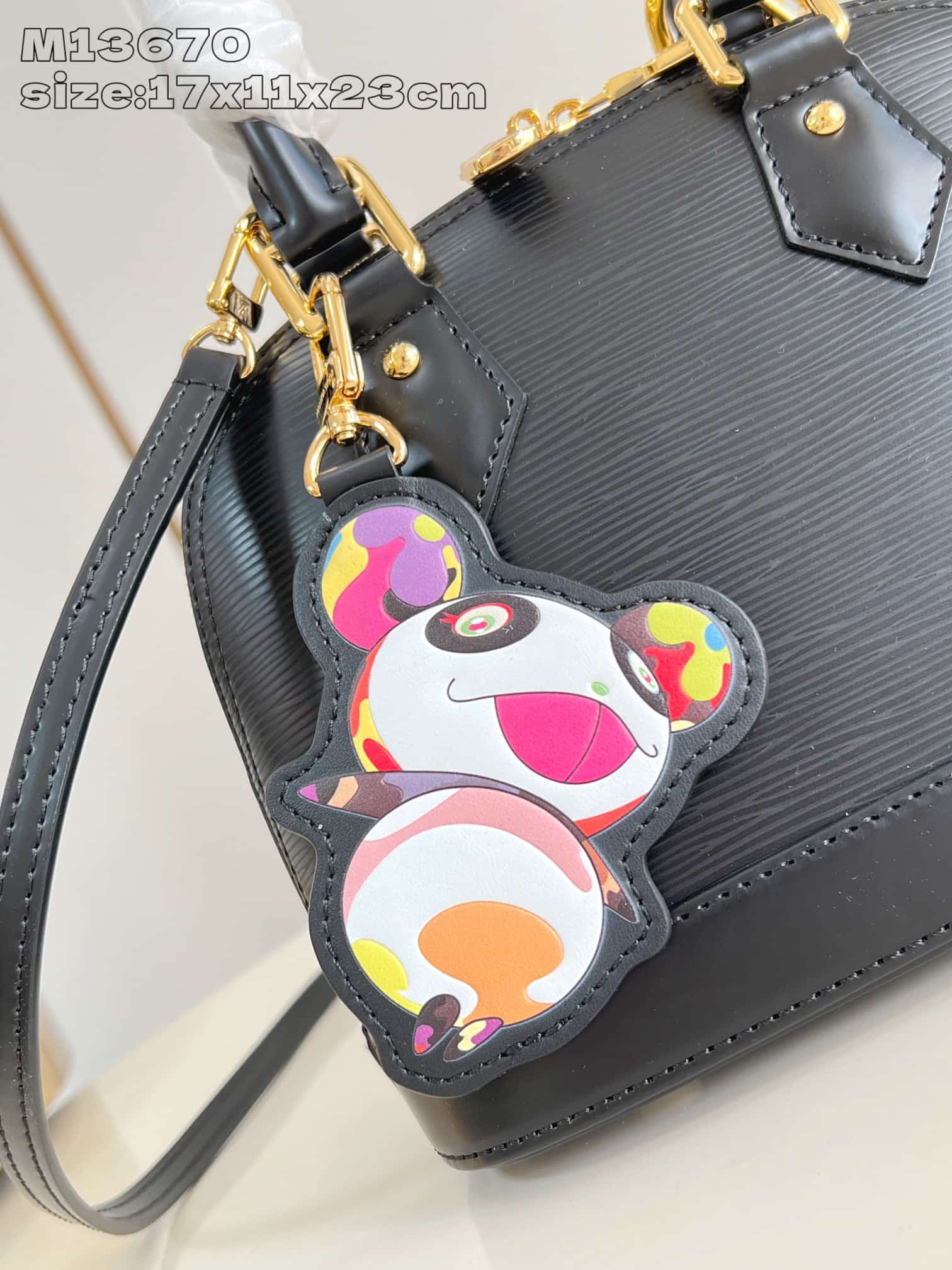 Louis Vuitton x Murakami Alma BB Epi grained LB16578 (2)