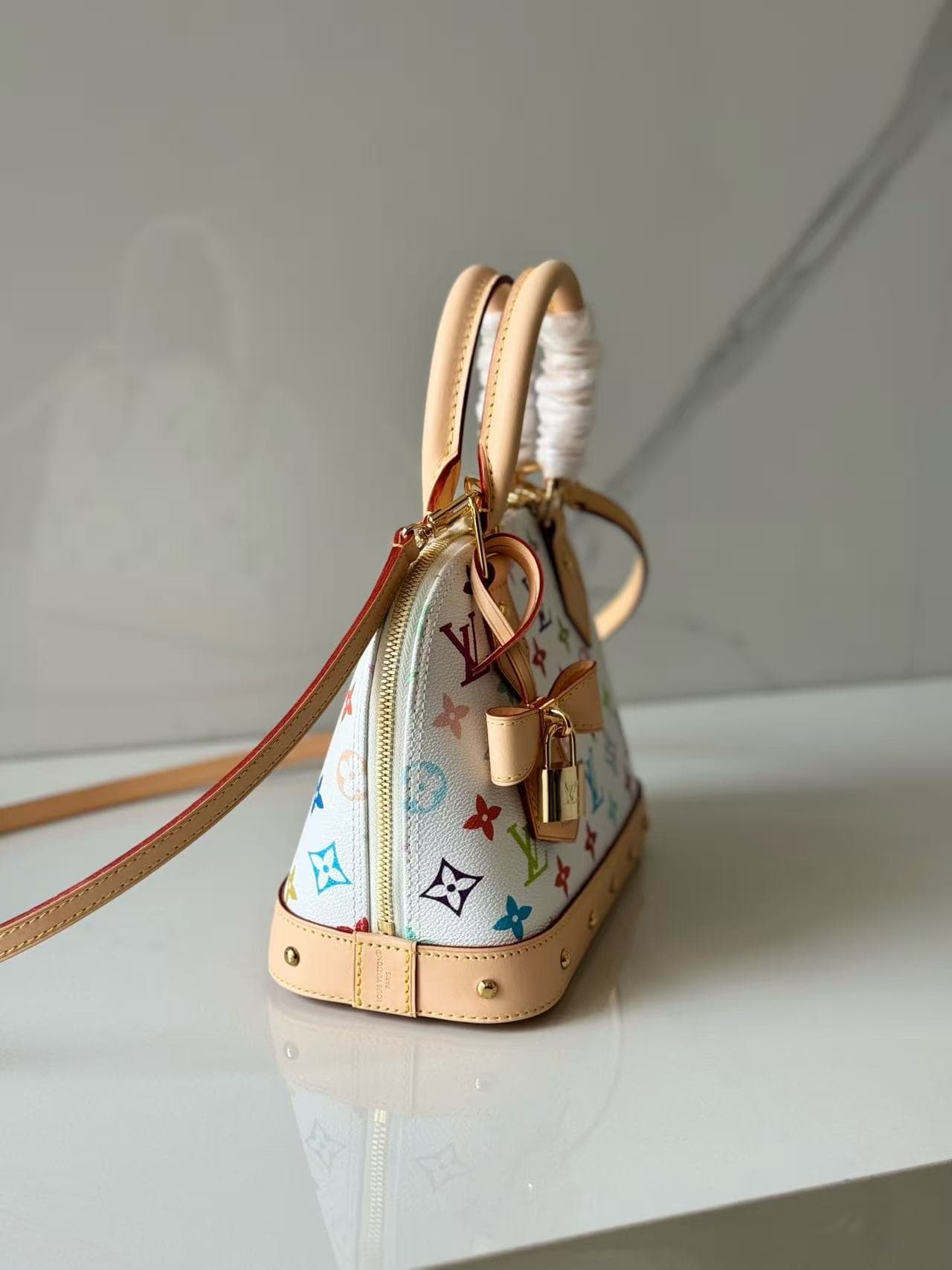 Louis Vuitton x Murakami Alma BB Monogram Canvas LB16055 (3)