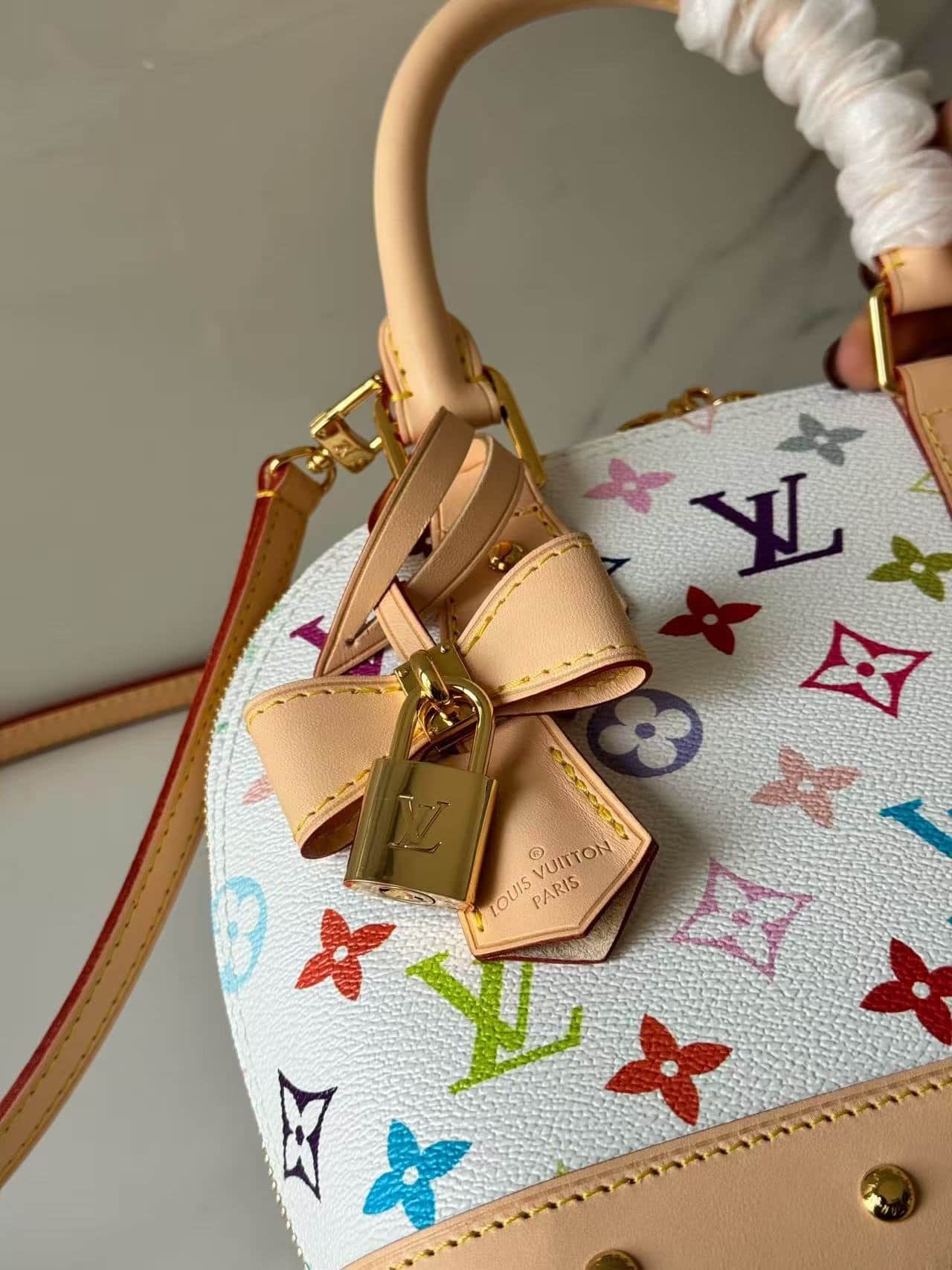 Louis Vuitton x Murakami Alma BB Monogram Canvas LB16055 (4)