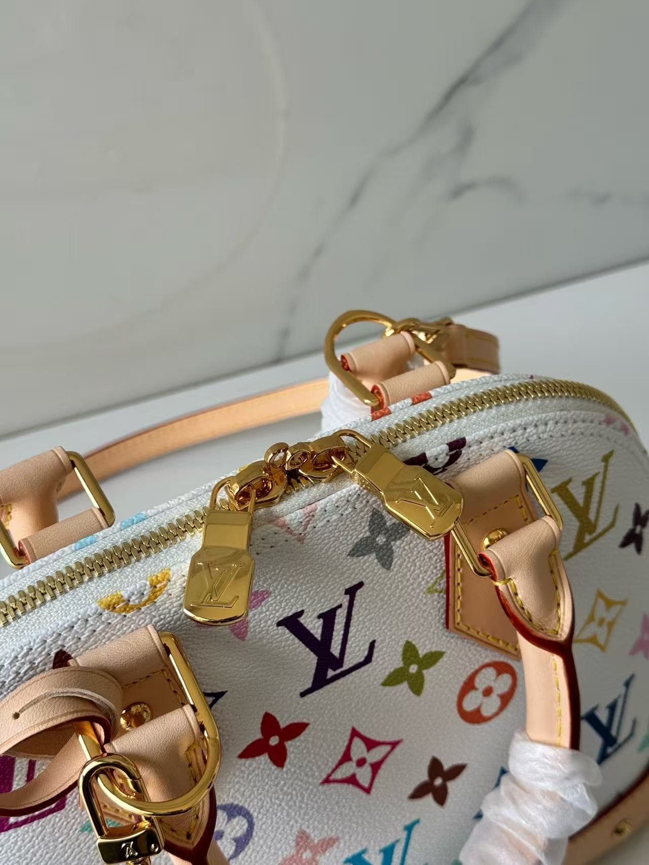 Louis Vuitton x Murakami Alma BB Monogram Canvas LB16055 (5)