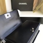 BOY Chanel Chevrons Pattern Lambskin LB23011 (5)