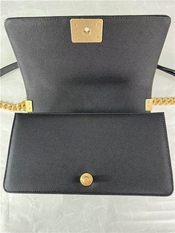 BOY Chanel Grained Calfskin LB10486 (3)