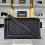 BOY Chanel Grained Calfskin LB10486 (4)