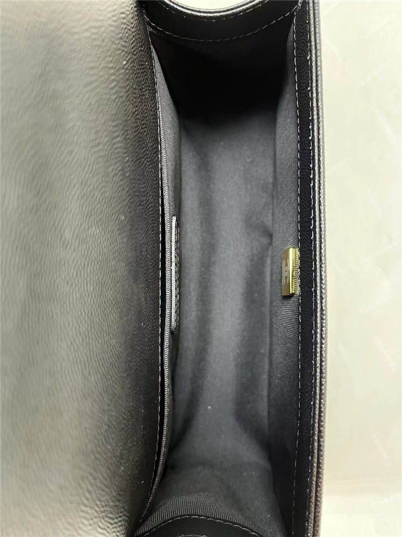 BOY Chanel Grained Calfskin LB10486 (6)