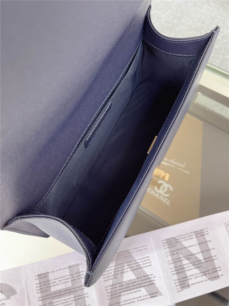 BOY Chanel Grained Calfskin LB10504 (5)