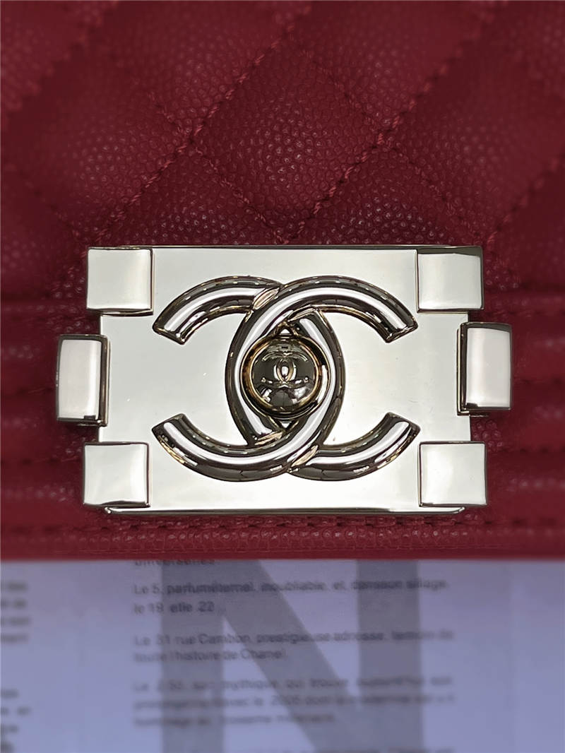 BOY Chanel Grained Calfskin LB10508 (2