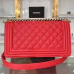 BOY Chanel Grained Calfskin LB10508 (6)