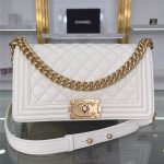 BOY Chanel Grained Calfskin LB10519 (1)