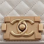 BOY Chanel Grained Calfskin LB10519 (2)