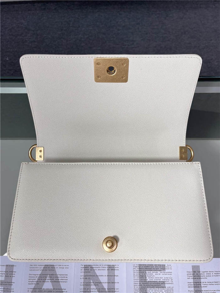 BOY Chanel Grained Calfskin LB10519 (5)