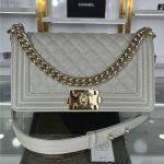 BOY Chanel Grained Calfskin LB10528 (1)