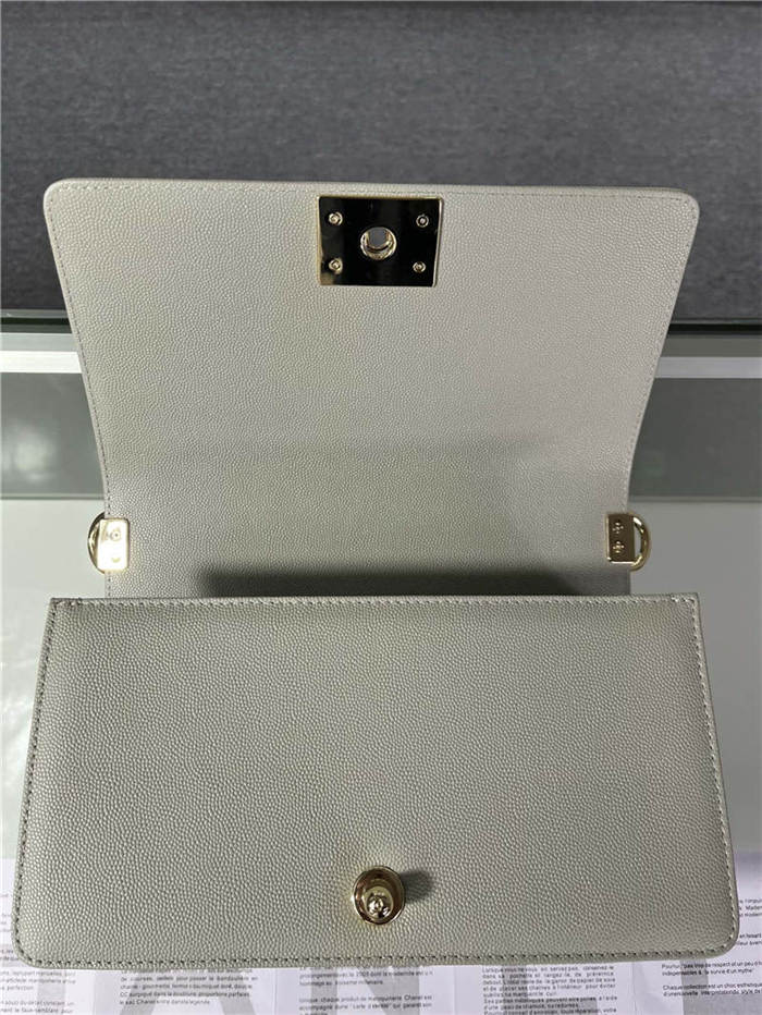 BOY Chanel Grained Calfskin LB10528 (3)