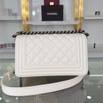 BOY Chanel Grained Calfskin LB10558 (2)