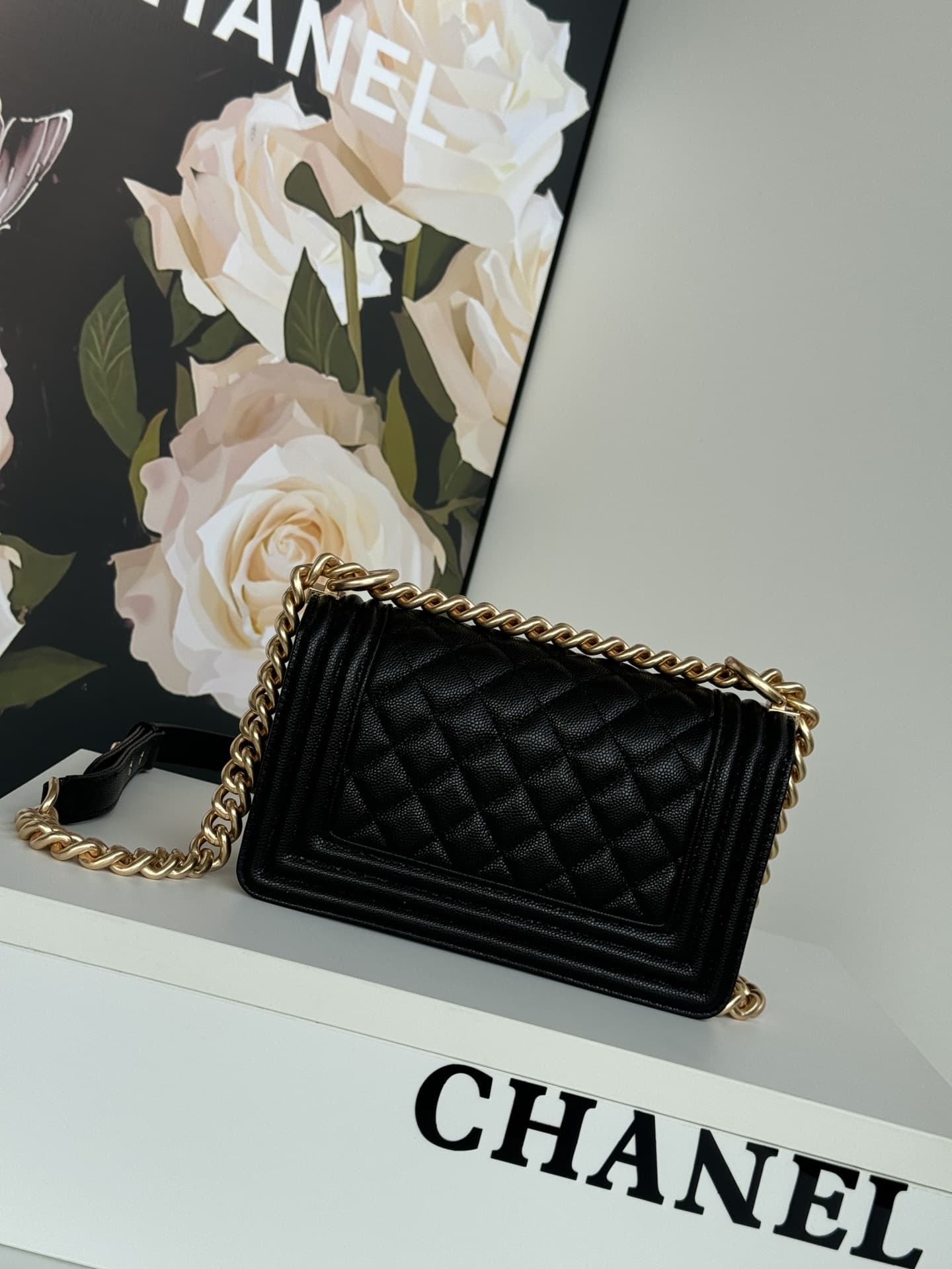 BOY Chanel Grained Calfskin LB3889 (5)