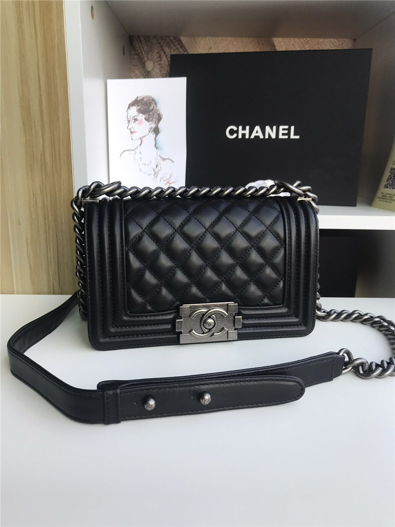 BOY Chanel Lambskin LB4002 (1)