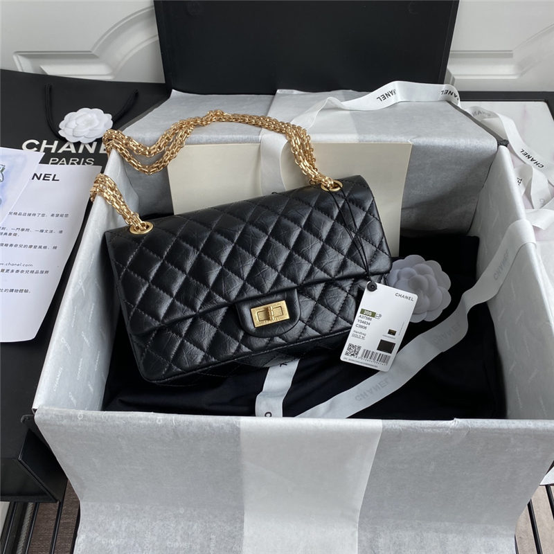 Chanel 2.55 HANDBAG Aged Calfskin LB4088 (1)