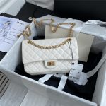 Chanel 2.55 HANDBAG Aged Calfskin LB4090 (1)