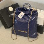 Chanel 22 BACKPACK Shiny Calfskin LB10353 (1)