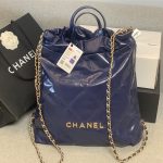 Chanel 22 BACKPACK Shiny Calfskin LB10353 (2)